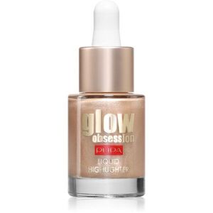 PUPA Milano Glow Obsession Liquid Highlighter folyékony bőrélénkítő árnyalat 100 - Sunrise 13.5 ml kép