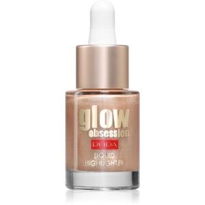 PUPA Milano Glow Obsession Liquid Highlighter folyékony bőrélénkítő árnyalat 002 - Moon Light 13.5 ml kép