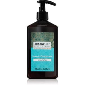 Arganicare Argan Oil & Shea Butter Leave-In Conditioner öblítés nélküli kondicionáló göndör hajra 400 ml kép