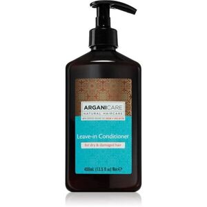 Arganicare Argan Oil & Shea Butter Leave-In Conditioner öblítés nélküli kondicionáló száraz és sérült hajra 400 ml kép