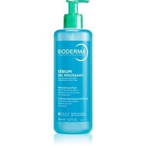 Bioderma Sébium Gel Moussant tisztító gél kombinált és zsíros bőrre 400 ml kép