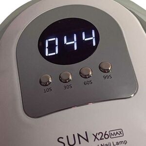 Lampa do paznokci Sun X26 UV 81 LED 380W manicure hybrydy żele kép