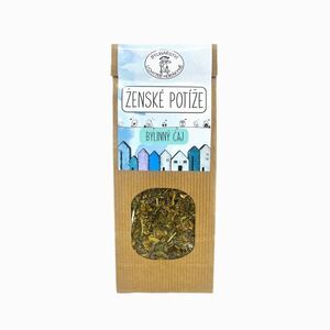 Női problémákra való gyógytea (menstruáció, hormonok) – 50 g – Bylinářství U Chytré horákyně kép