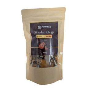 Herbatica Szibériai chaga szárított darabok (4–5 cm) - 200 g kép