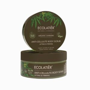 Ecolatier Lifting & Firming Organic Cannabis anticellulit testpeeling – 300 g kép