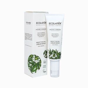 Ecolatier Organic Cannabis feszesítő éjszakai arckrém/maszk - 50 ml kép