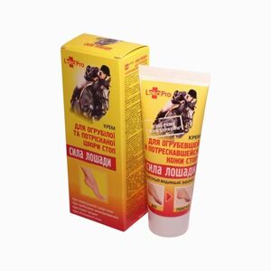 LekoPro Lóerő lábkrém érdes és repedezett bőrre – 75 ml kép