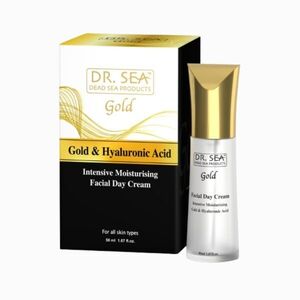 Dr. Sea nappali intenzív arckrém kozmetikai arannyal és hialuronsavval - 50 ml kép