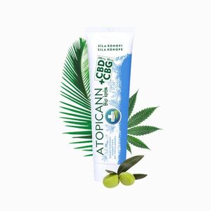 ATOPICANN CBD + CBG BIO kenderkrém atópiára hajlamos és pikkelysömörös bőrre - 100 ml - Annabis kép