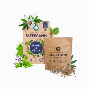 SLEEPCANN Alvás és relaxáció étrend-kiegészítő – 60 tabletta – Annabis kép