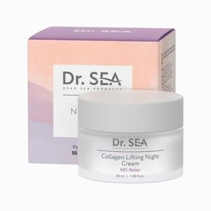 Dr. Sea kollagénes éjszakai krém lifting hatással és E-vitaminnal - 50 ml kép