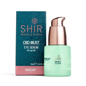 SHIR Beauty & Science CBD szemkörnyékápoló szérum duzzanat, sötét karikák és ráncok ellen, 15 ml kép