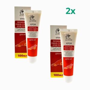 Ecolek kedvezményes szett: 2× lábápoló krém sarkantyúra, bütyökre és köszvényes panaszokra - 100 ml kép