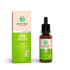 CBD olaj 10% 10 ml - Green idea kép