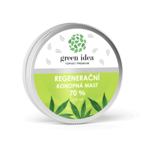 Green idea 70% kendermagolajos regeneráló kenőcs 100 ml kép