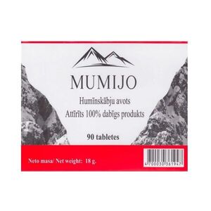 Altaji mumio Shilajit – 90 tabletta – BIOVIT LLC kép