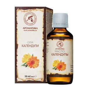 Aromatika természetes körömvirág növényi olaj – 50 ml kép