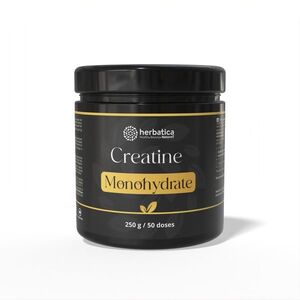 100% kreatin-monohidrát por 250 g - Herbatica kép