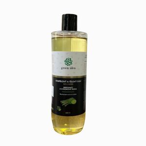 Bergamott és citromfű fürdő- és testolaj 500 ml - Green idea kép