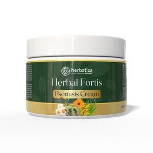 Herbatica Herbal Fortis Psoriasis Cream regeneráló krém pikkelysömörre hajlamos bőrre – 200 ml kép