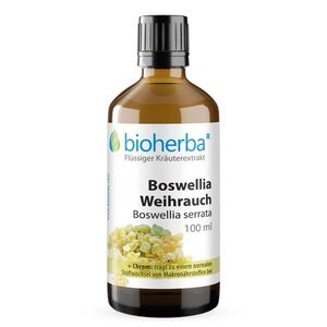 Boswellia tinktúra cseppek krómmal – 100 ml – Bioherba kép