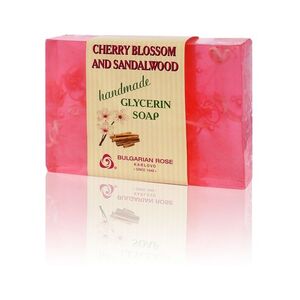 Bulgarian Rose Karlovo Glicerines szappan cseresznyevirág és szantálfa illattal, 70 g kép