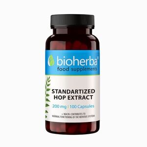 Komlókivonat 200 mg – 100 kapszula – Bioherba kép