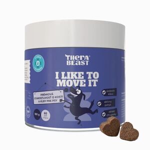 I Like To Move It Premium – ízület- és porctámogatás kutyáknak – 60 db – Therabeast kép