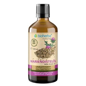 Máriatövisolaj – 100 ml – Bioherba kép
