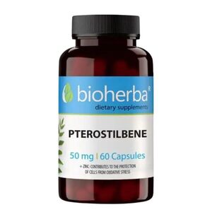 Pterostilbén 50 mg – 60 kapszula – Bioherba kép