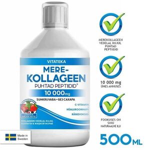 Vitateka hal kollagén 10 000 mg cukormentes – 500 ml kép