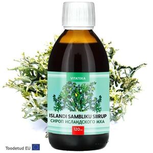 Izlandi zuzmó szirup – 120 ml – Vitateka kép