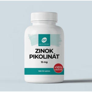 Zinc-pikolinát 15 mg - 110 tabletta - Dr. Fleming kép