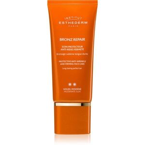 Institut Esthederm Bronz Repair Protective Anti-Wrinkle and Firming Face Care feszesítő arckrém a ráncok ellen közepes UV védelemmel 50 ml kép