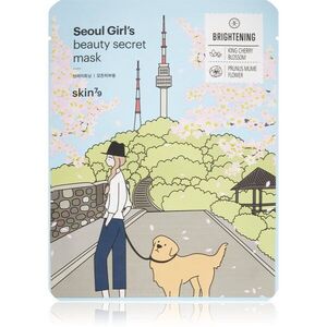 Skin79 Seoul Girl's Beauty Secret hidratáló és élénkítő arcmaszk 20 g kép