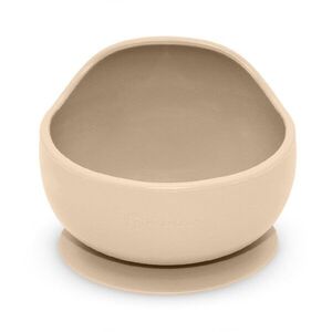 Petite&Mars Take&Match Silicone Bowl tálka tapadókoronggal Desert Sand 6 m+ 360 ml kép