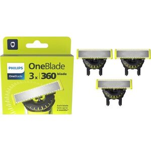 Philips OneBlade 360 QP430/50 tartalék pengék for Philips OneBlade 3 db kép