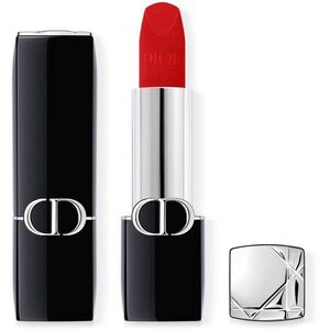 DIOR Rouge Dior hosszan tartó rúzs utántölthető árnyalat 999 Velvet 3.5 g kép