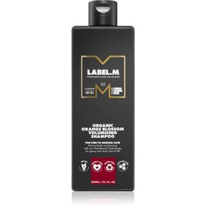 label.m Organic Orange Blossom sampon a hajtérfogat növelésére 300 ml kép