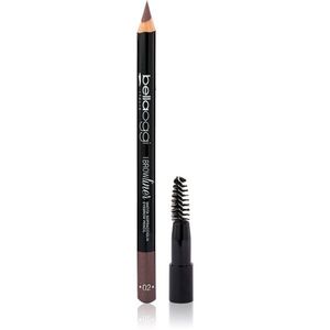 bellaoggi I Brow Liner szemöldök ceruza kefével árnyalat Brown 1.1 g kép