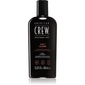 American Crew Hair & Body 3-IN-1 sampo, kondicionáló és tusfürdő 3 in 1 uraknak 450 ml kép