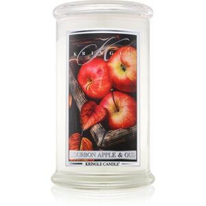 Kringle Candle Bourbon Apple & Oud illatgyertya 624 g kép