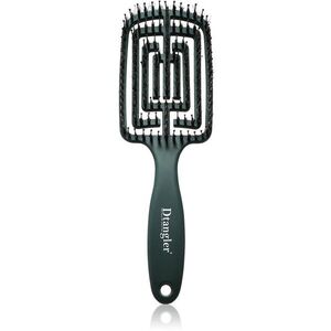 Dtangler Dry Blow, Glow And Go szögletes kefe hajszárításhoz szín Emerald Green 1 db kép