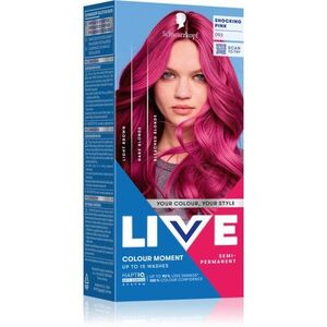 Schwarzkopf LIVE Ultra Brights or Pastel féltartós hajfesték árnyalat 093 Shocking Pink 1 db kép