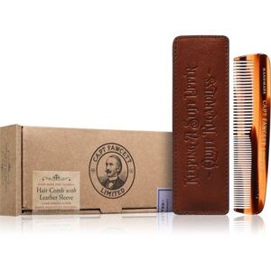Captain Fawcett Accessories Hair Comb with Leather Case szakáll fésű tokkal 1 db kép