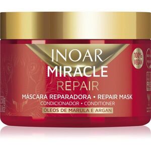 INOAR Miracle Repair regeneráló maszk száraz és sérült hajra 250 g kép
