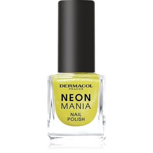 Dermacol Neon Mania körömlakk árnyalat 4 Lemon pop 5 ml kép