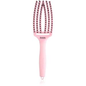 Olivia Garden Fingerbrush ThinkPink Boar & Nylon Jaipur Rose hajkefe 1 db kép