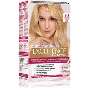 L’Oréal Paris Excellence Creme hajfesték árnyalat 9.3 Very light golden blonde 1 db kép