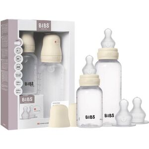 BIBS Anti-Colic Baby Bottle Set antikólikás cumisüveg szilikoncumival kép